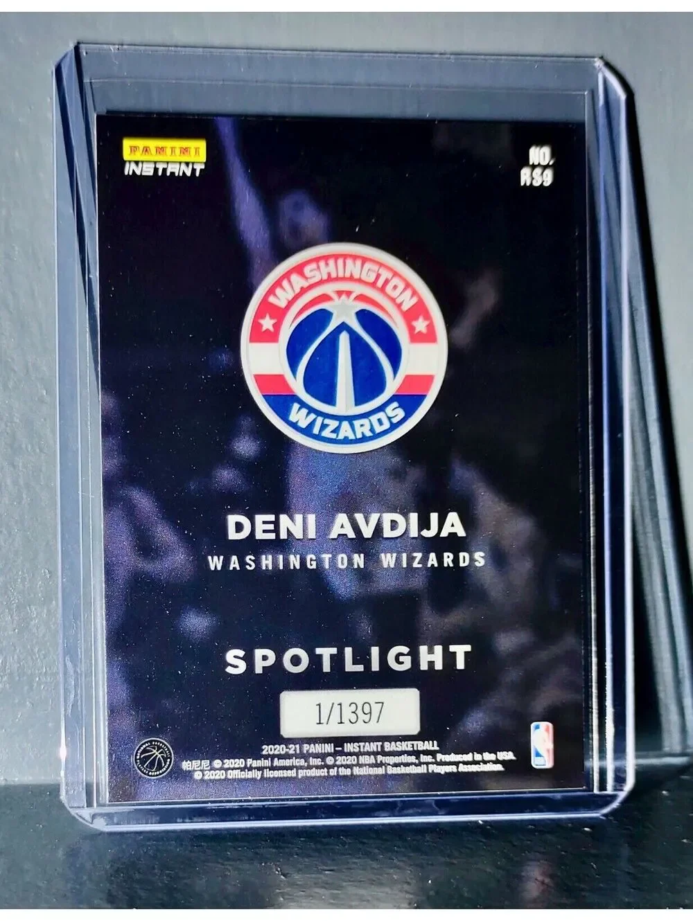 Deni Avdija Rookie Spotlight 2020-21 Panini NBA #9 Basketball Card 1 of 1397
